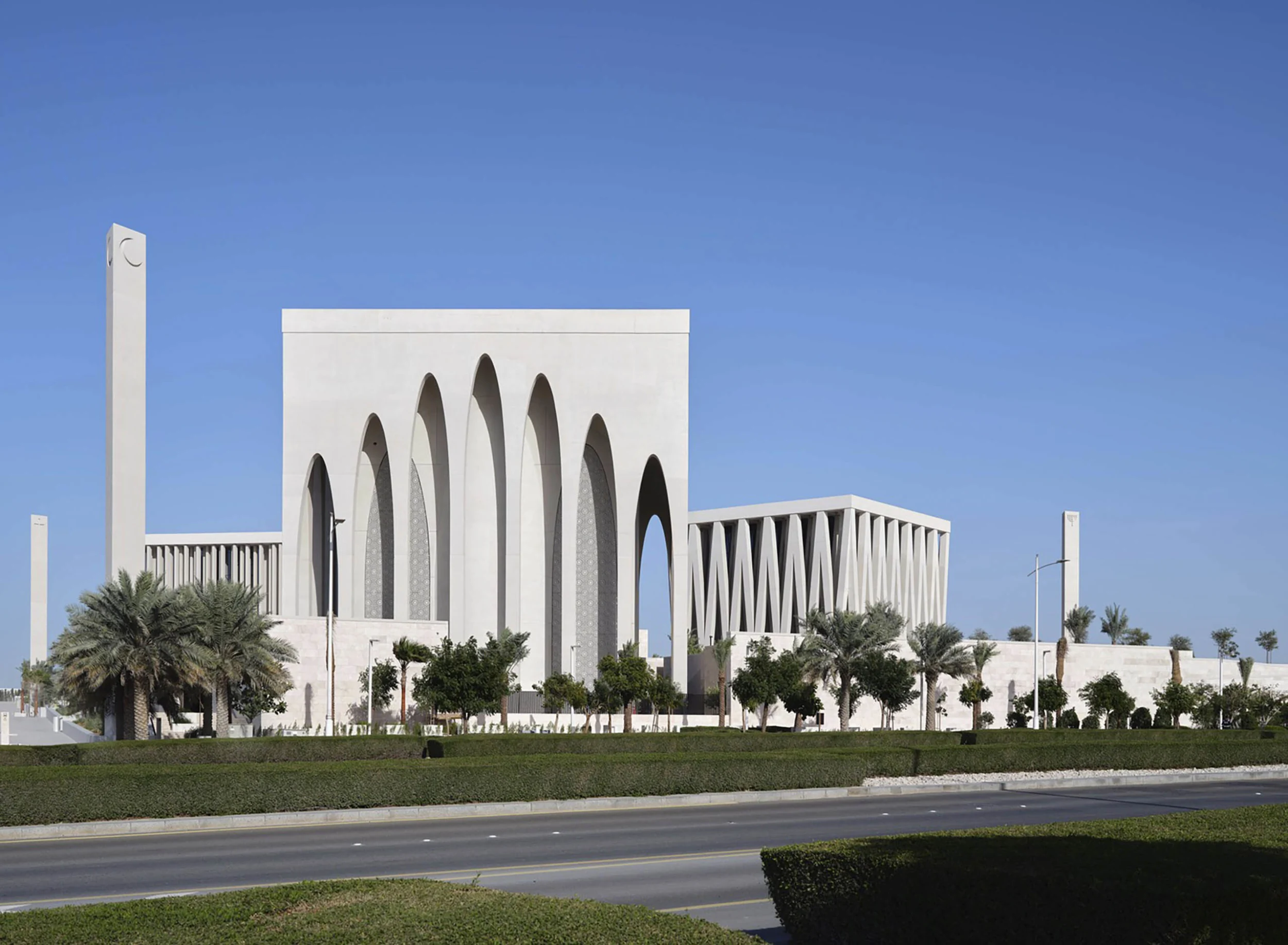 Abrahamic Family House architectural visualisation by Adjaye Associates